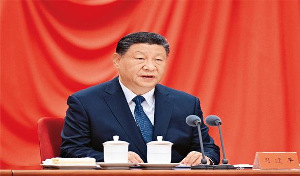 ="习近平：锲而不舍落实中央八项规定精神，以优良党风引领社风民风"